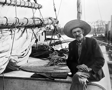 04-24-1895 Joshua Slocum Begins Sail Around the World